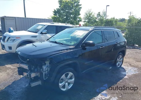 2020 Jeep Compass Latitude 4X4 из США, поврежденный, VIN 3C4NJDBB8LT143150